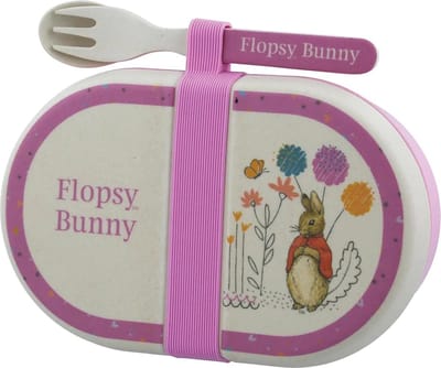 Flopsy Lunchbox met 2 dlg bestekje