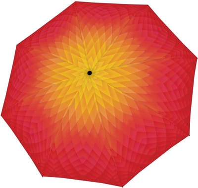 doppler paraplu Carbonsteel Magic Fusion Red / Yellow veelkleurig