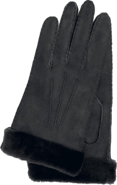 Kessler Ilvy dames handschoen leer – Zwart – maat 7,5