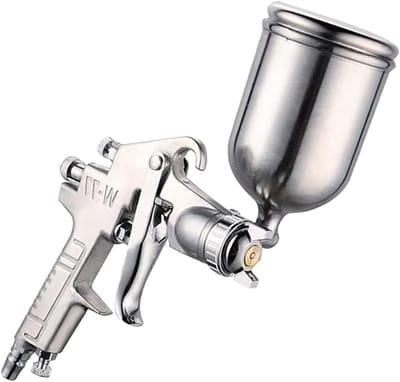 3mm Nozzle Air Spray Gun HVLP voor Autospuiten en Schilderwerk, 400ml Gravity Feed Spuitpistool