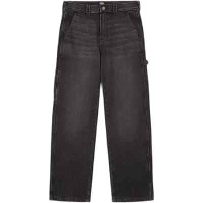 Dickies Stevensville Carpenter Spijkerbroek Zwart 38 / 34 Man