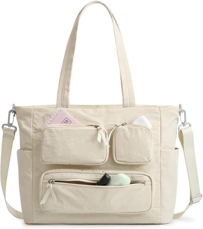 G4Free Tote Bag - Draagtas Handtas - Reizen en Werk - Laptop Vak - 39.88 x 11.94 x 33.02 cm
