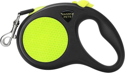 Verstelbare Hondentuig 5 Meter met Anti-Slip Grip voor Middelgrote Honden tot 34 kg