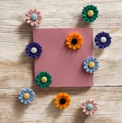TLVX 10 stuks Gekleurde 3D Bloem Magneten / Leuke Koelkast Magneten / Bloemen Foto Magneet / Decoratieve Whiteboard magneten / Speel- en Leer Magneten / School / Boodschappenlijst / Notitie / Memo bord / Kantoor / Schoolbord / Magnetisch