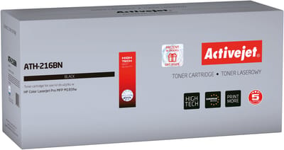 Activejet ATH-216BN Tonercartridge voor HP printer, Vervanging HP 216A W2410A; Supreme; 1050 pagina's; Zwart, met chip