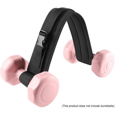 Verstelbare Gewichtsgordel voor Dumbbell Training Veiligheid Hip Thrust Gym Glute Bridge Workout Fitnessapparatuur