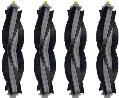 Hoofdborstel geschikt voor Kovos x1/t10/t20 Robot Accessoires Roller Borstel Roller Reiniging Borstel Consumables- Set van 4 stuks