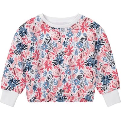 LUPILU Meisjes sweater (wit, 98/104)