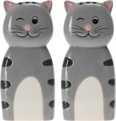 Waterverdamper radiator - 2x - kat - kunststeen - kinderkamer - 18 cm - luchtbevochtiger