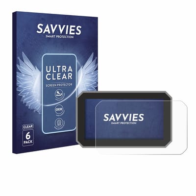 Savvies - Screenprotector voor Honda Forza 2025 - Folie Beschermfolie transparant 6 Stuks