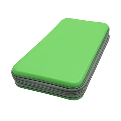 Purepeak CD Hoes Opbergmap - DVD Hoesjes Case - Opslag voor 96 CD's - Auto Map - Groen