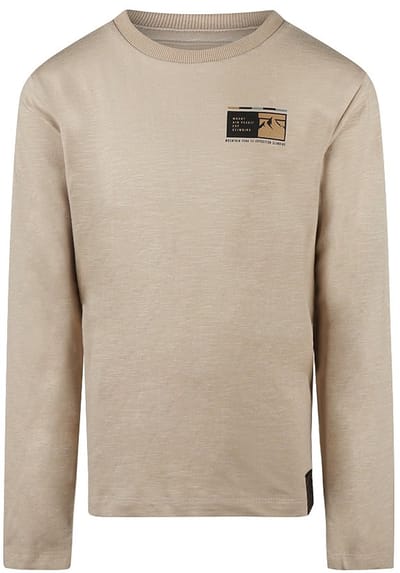 No Way Monday Jongens T-shirt - Light grey
