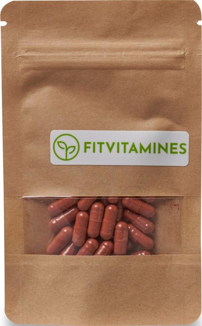 Rode Gist Rijst | 60 vegan capsules