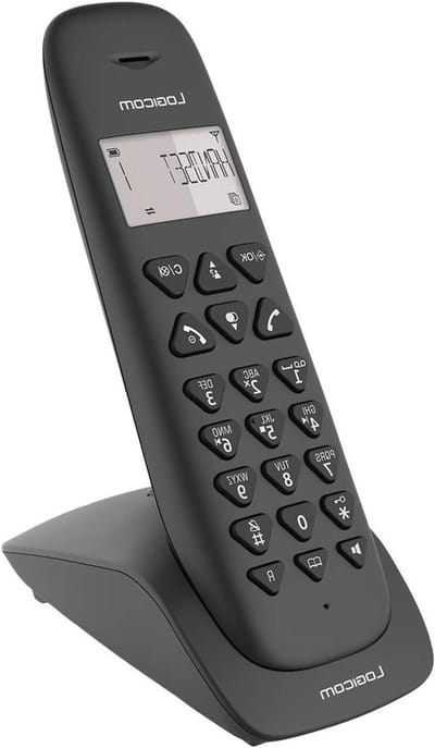Draadloze Telefoon - Vaste Telefoon - Thuis Bellen - Met Antwoordapparaat - 50 Meter Bereik - Zwart
