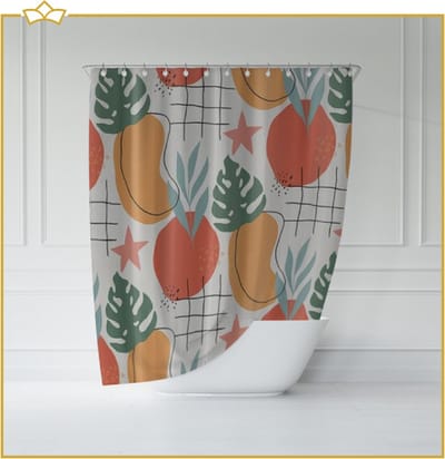 ATTREZZO® Douchegordijn Otis - 150x180 cm