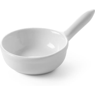 HENDI Tapasschaaltjes – Porselein – Stoot- en slijtvast – Set van 6 – Ø60x(H)25mm
