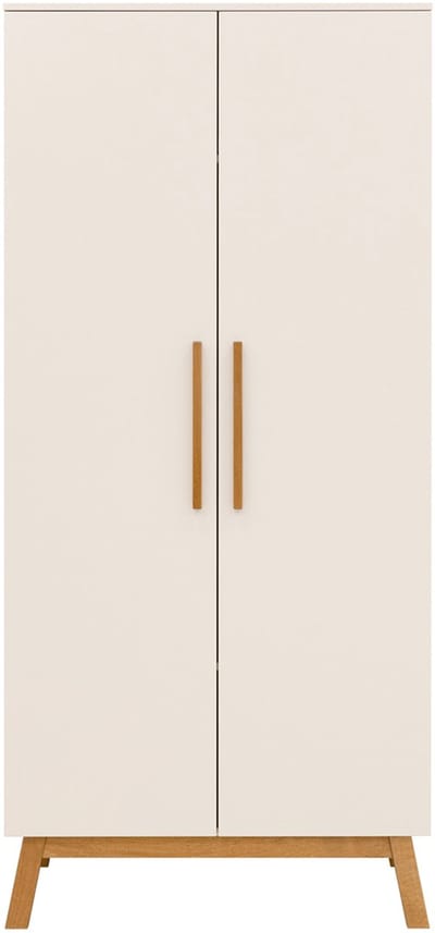 Bopita Kaleo Kledingkast 2-Deurskast - Rose Wood