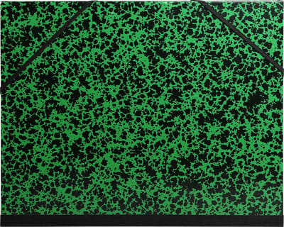 Exacompta 10x Tekenmap Annonay met elastieken 28x38cm - B4 - Groen - 541200E