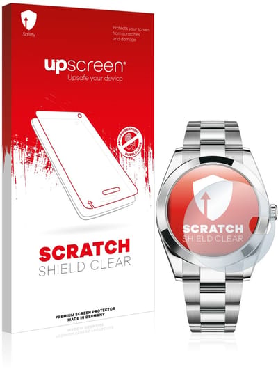 upscreen - Screenprotector voor Rolex Datejust 41 - Folie Beschermfolie transparant