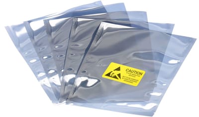 Dailygoods - Antistatische Zak - Herbruikbaar - Transparant - 25 Stuks - ESD-afscherming - Voor Elektronische Componenten - 15 x 20 cm