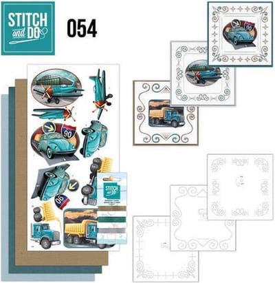 Stitch and Do 54 - Vintage Vehicles