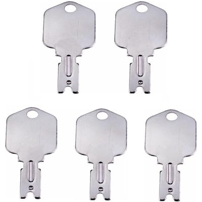 5 stuks contactsleutels past voor Yale Clark Hyster heftruck 504227276, 999584, 186304