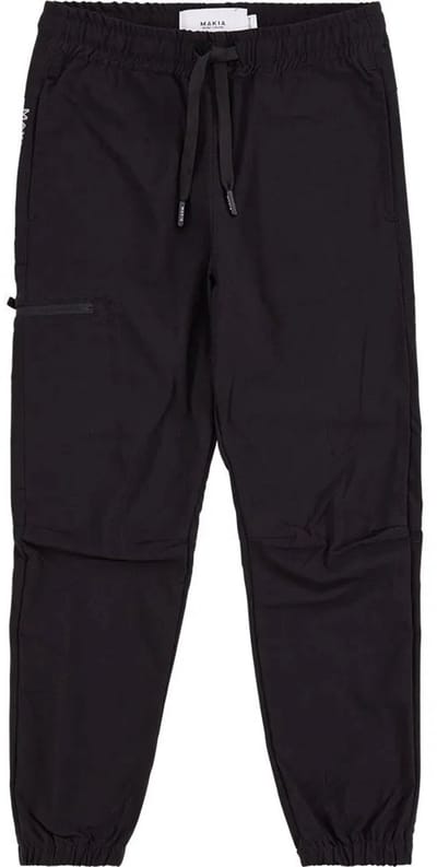 Makia Kasper Broek Zwart 122-128 cm Kinderen