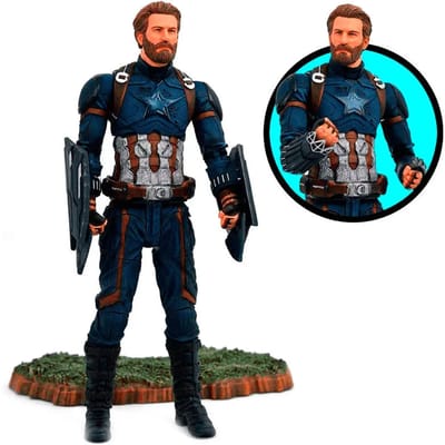 Beeldje Diamond Select Toys Marvel Avengers Captain America