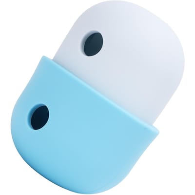 Lekkende Voerbal Hond Puzzelspeelgoed Bal Hondenvoer Dispenser Interactief Speelgoed Siliconen Hondenvoer blue