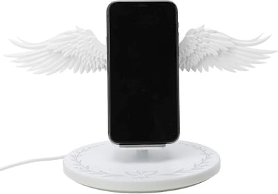 10 W Max Fast Wireless Opladen Draadloze Telefoon Charger Stand Universele Angel Wing Stijl - Snel Opladen voor Mobiele Telefoon .