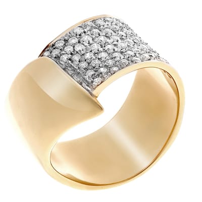 Orphelia RD-3283/58 - Ring - geelgoudkleurige 18 Karaat - Diamant 0.52 ct
