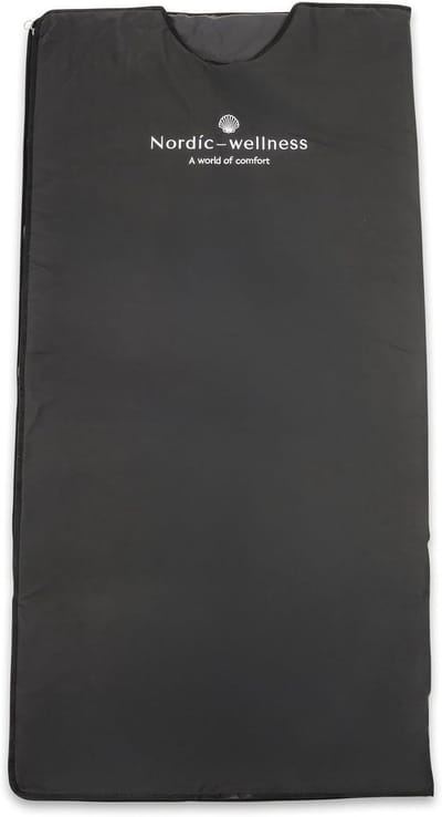 Infrarood Saunadeken - Warmtedeken Ontspanning - Holistische Ontspanning - Diepe Celpenetratie - 180 x 90 cm - Grijs