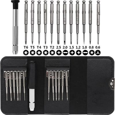 13 IN 1 Complete Precisie Toolkit voor onder andere reparatie iPhone en Samsung / Laptop etc. | Universeel |Premium kwaliteit | Incl. Tri-wing voor iPhone reparatie