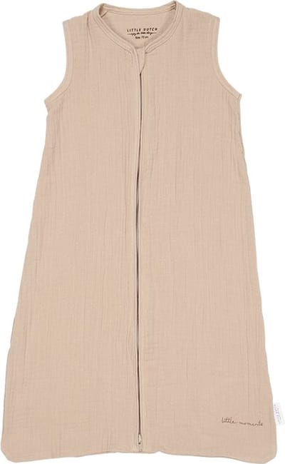Slaapzak zomer hydrofiel 70 cm Beige