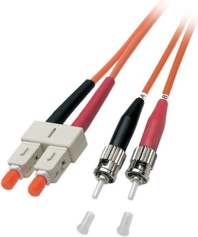 EFB Elektronik O6353.15 Glasvezel kabel 15 m SC ST OM2 Oranje