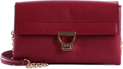 COCCINELLE Leren Schoudertas Arlettis Handbag Sangria (rood)paars