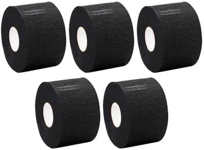 EXCITAT Nekbandages voor kapsels - Wegwerpbaar - Voor salonkapsels - 5 rollen - Zwart