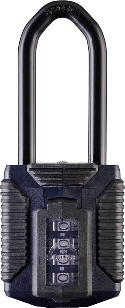 Squire CP50/ATL/2.5 - Hangslot - Cijferslot - Weerbestendig - Robuust slot met lange beugel - All Terrain lock - 50 mm