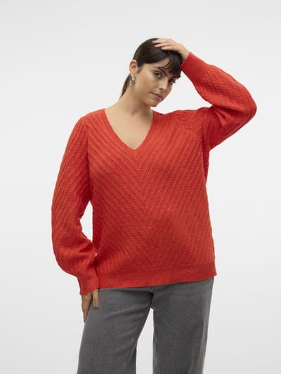 Vero Moda Curve Gebreide pullover VMCSTINNA Gebreide pullover