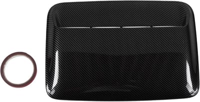 Ronte - Universele Auto Hood Air Intake Grille en Scoop Cover van Koolstofvezel