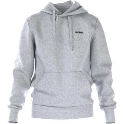 Björn Borg - Heren - Borg Essential 4 Hoodie - Grijs - Maat XXL