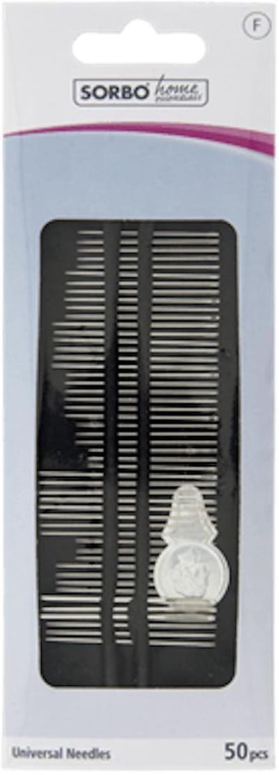 Sorbo Home Essentials - naalden assorti 50 univeral needles - naainaalden borduurnaalden