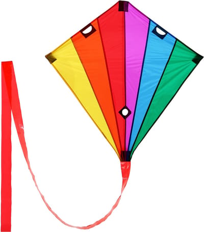 Stuntvlieger Wolkensturmer Racer Rainbow 1212 Regenboog 90 x 90 cm