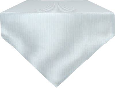 Clayre & Eef Tafelloper FF65 50*160 cm Beige Katoen streep Tafelkleed Loper Tafeltextiel