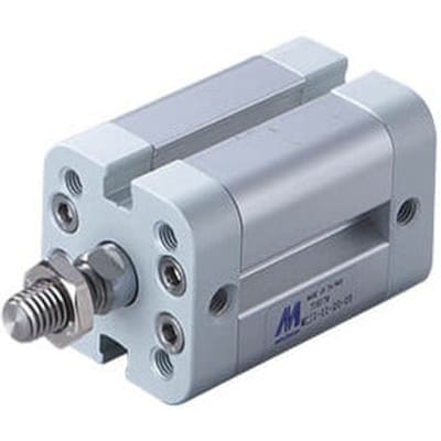 100-100mm compacte cilinder met  Buitendraad ISO-21287 MCJI