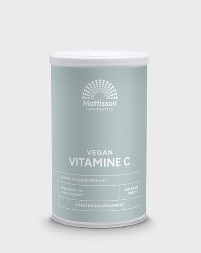 Mattisson - Vitamine C Poeder - 100% Vitamine C Voedingssupplement - Vitamine voor Weerstand - Zuiver Ascorbinezuur - 350 Gram