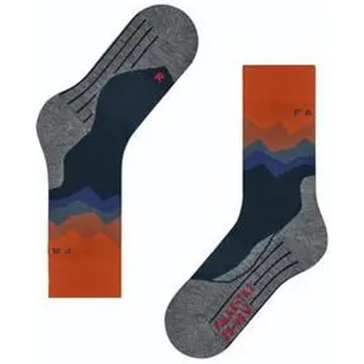 FALKE TK2 anti-blaar dik wol functioneel materiaal wandelsokken heren blauw - maat 39-41