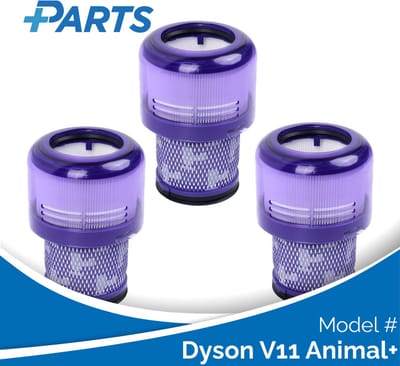 Dyson V11 Animal+ Filters (3 Stuks, Plus.Parts® alternatief voor 970013-02)