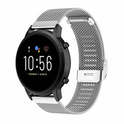 By Qubix - geschikt voor Huawei Watch GT 6 / GT 7 - 41mm - Milanese bandje met klemsluiting - Zilver