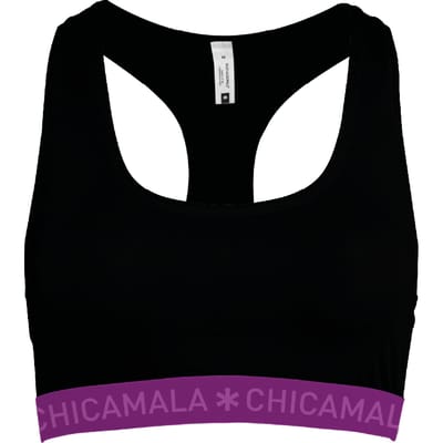 Chicamala – Dames Racerback - BH zonder beugel – Dames Ondergoed – Lingerie - Sport BH – Kleding - 95% Katoen – Dames kleding
